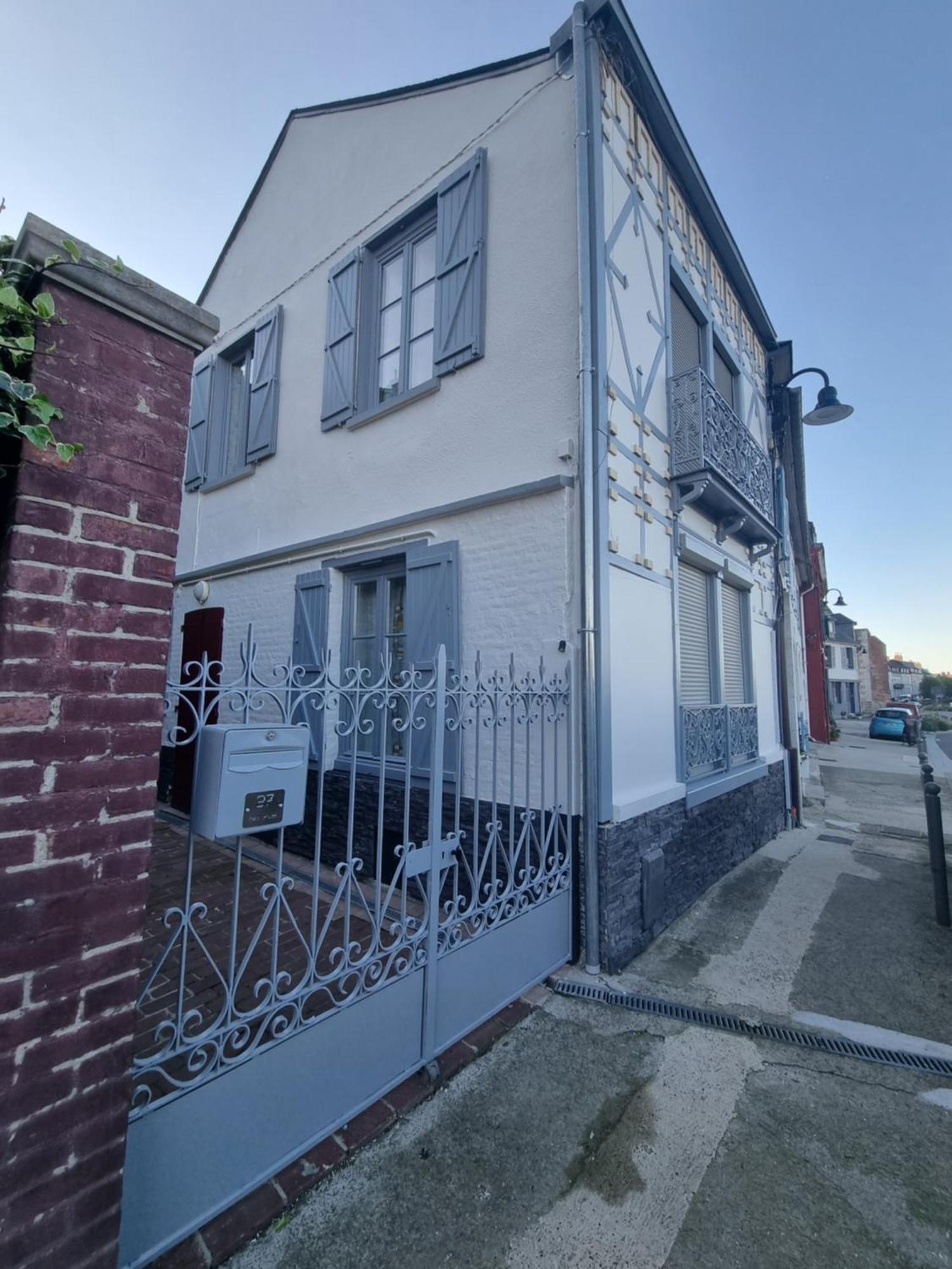Maison Du Quai A Saint Valery Sur Somme Esterno foto